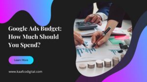 Google Ads budget