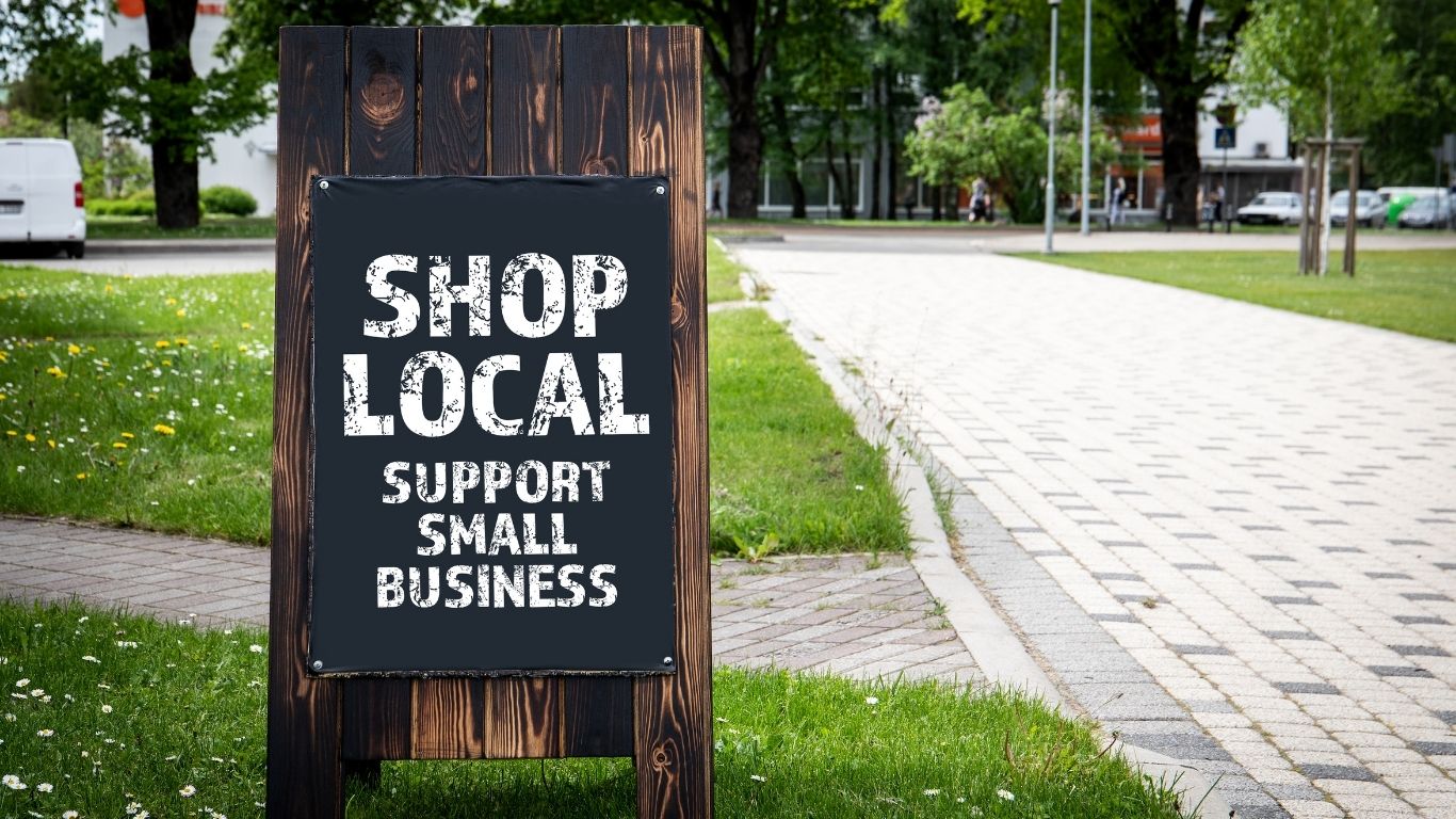 shop local support small business